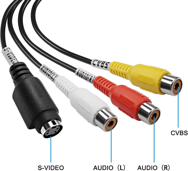 XMSJSIY RCA AV to USB C Converter - 1 Channel AV NTSC PAL Video S Video/Composite to USB Converter for Mobile Phone/PC - Image 2